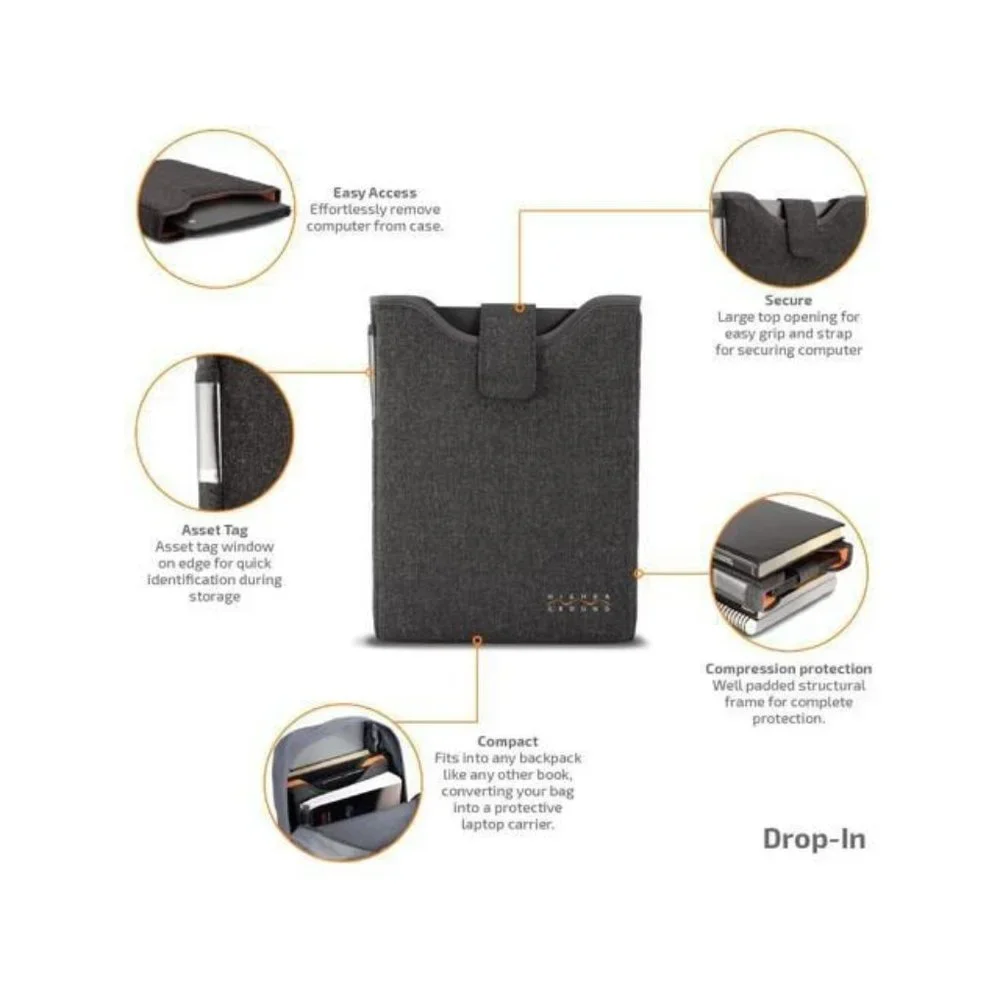 Higher Ground, Drop In, Laptop Carrying Case